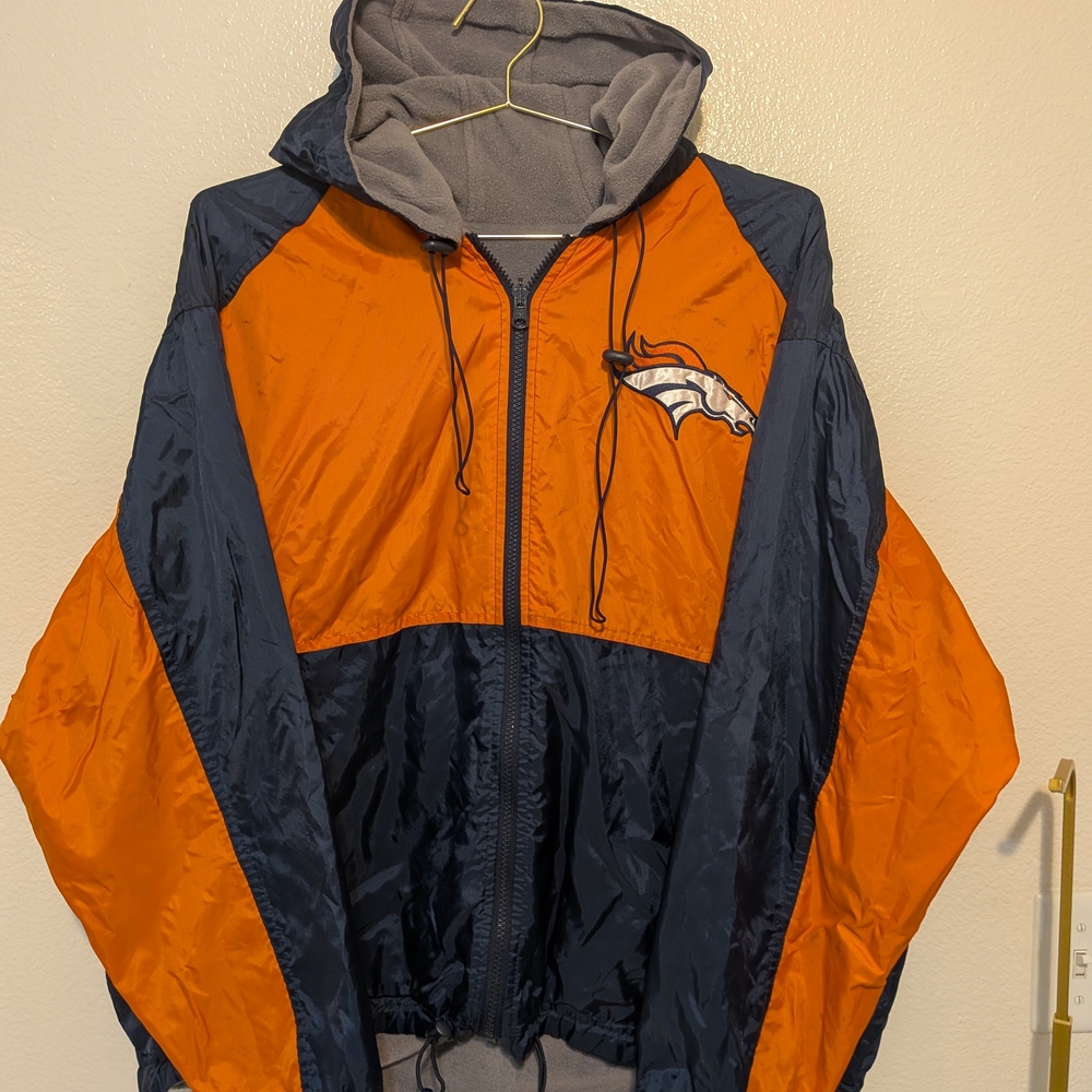 NFL Broncos Jacket Reversible